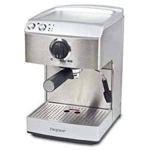 Nero BEPER BC.002 Macchina caffè Espresso Compatta 4 Cups 